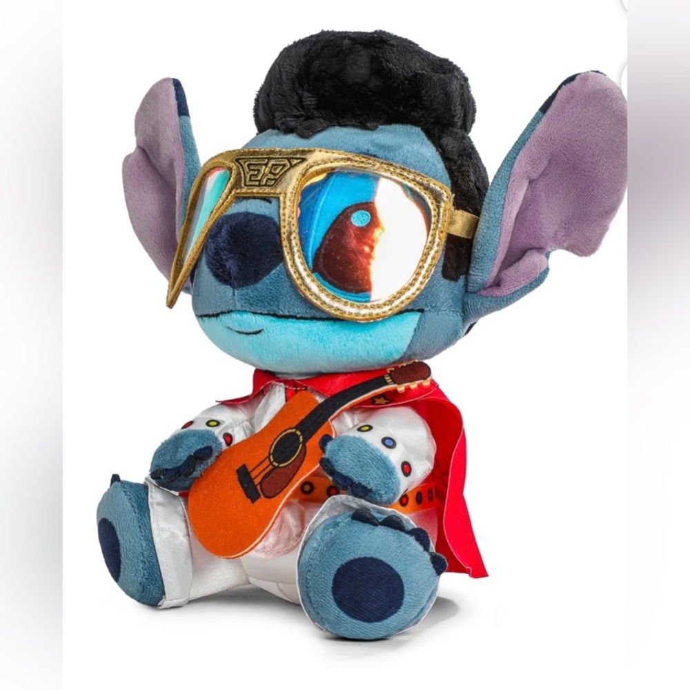 DISNEY STITCH INSPIRED BY ELVIS WHITE JUMPSUIT PHUNNY